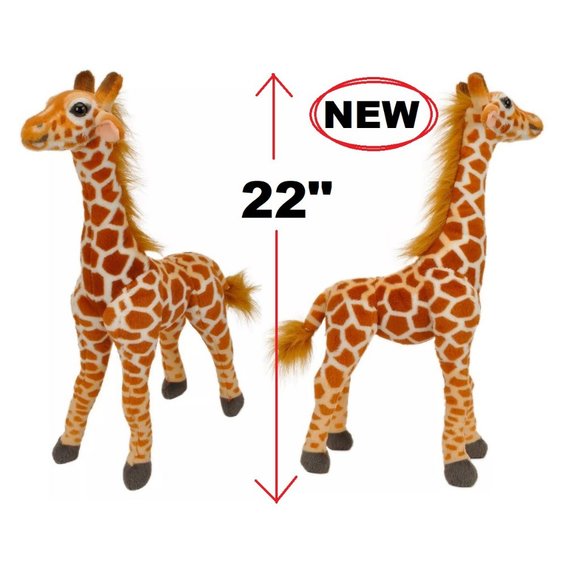 Rene Rofe Other - NEW 22" Giraffe Stuffed Animal Baby Shower Nursery Bedroom Room Decor Plush Linz